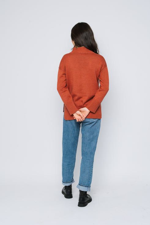 Lita-Mock Neck Pullover